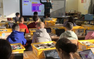 Robotikprojekt an der Grundschule Max‑Halbe‑Straße