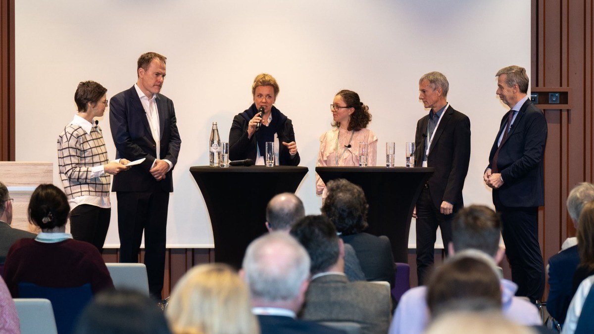 Talkrunde bei der Feierstunde